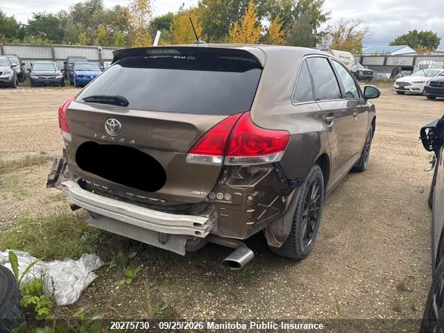 2011 Toyota Venza V6 მანქანა იყიდება აუქციონზე, vin: 4T3BK3BBXBU057193, აუქციონის ნომერი: 20275730
