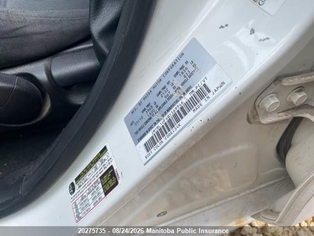 Aukcja sprzedaży 2011 Mazda 3 Mazda Gx, vin: JM1BL1UF4B1369946, numer aukcji: 20275735