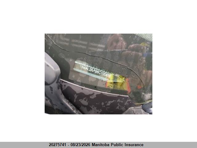 2011 Nissan Altima 2.5 S მანქანა იყიდება აუქციონზე, vin: 1N4AL2AP9BC100835, აუქციონის ნომერი: 20275741