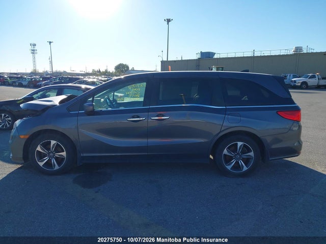 20275750 :رقم المزاد ، 5FNRL6H41JB511597 vin ، 2018 Honda Odyssey Ex مزاد بيع