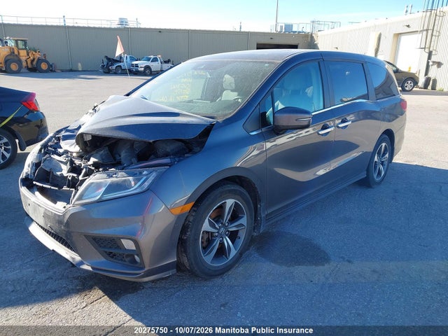 20275750 :رقم المزاد ، 5FNRL6H41JB511597 vin ، 2018 Honda Odyssey Ex مزاد بيع