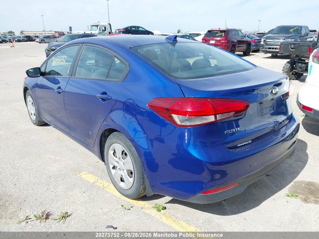 Продажа на аукционе авто 2017 Kia Forte Lx, vin: 3KPFL4A70HE033491, номер лота: 20275752