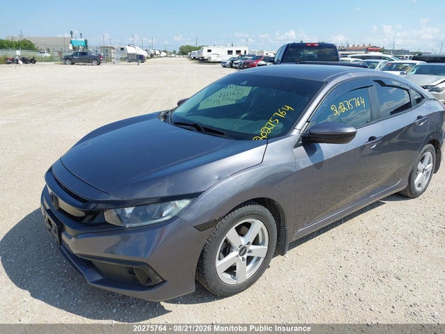 Honda Civic Lx 2019 2HGFC2F53KH031405 Image 2