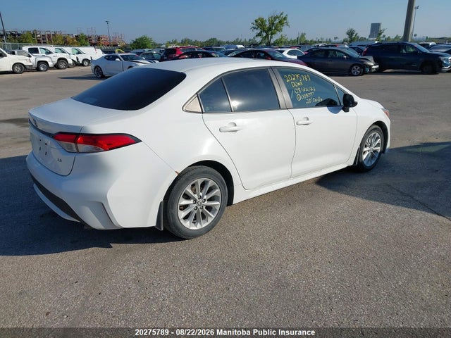 Aukcja sprzedaży 2020 Toyota Corolla Le, vin: 5YFBPRBE2LP005597, numer aukcji: 20275789