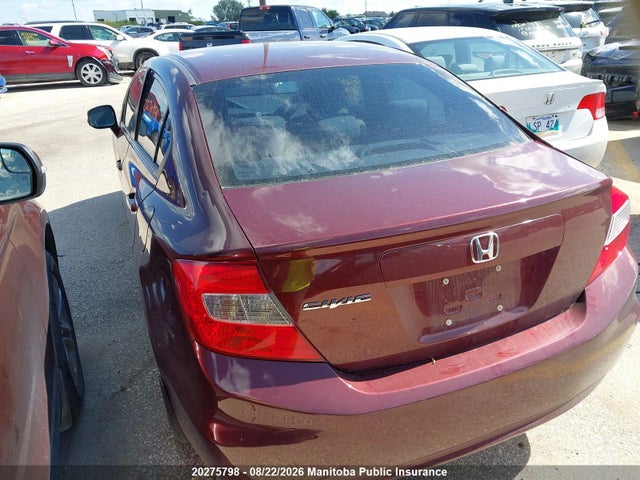 Продажа на аукционе авто 2012 Honda Civic Ex-l, vin: 2HGFB2E52CH004010, номер лота: 20275798
