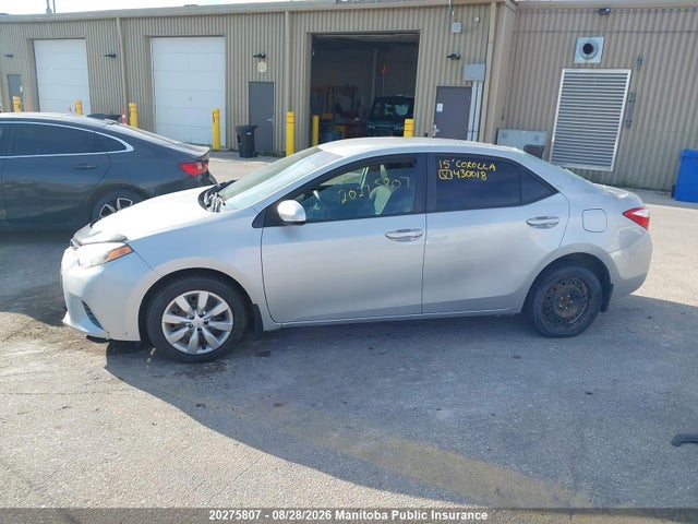 2T1BURHE8FC430018 Toyota COROLLA LE