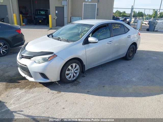 2T1BURHE8FC430018 Toyota COROLLA LE