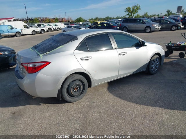2T1BURHE8FC430018 Toyota COROLLA LE