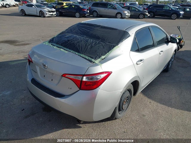 2T1BURHE8FC430018 Toyota COROLLA LE