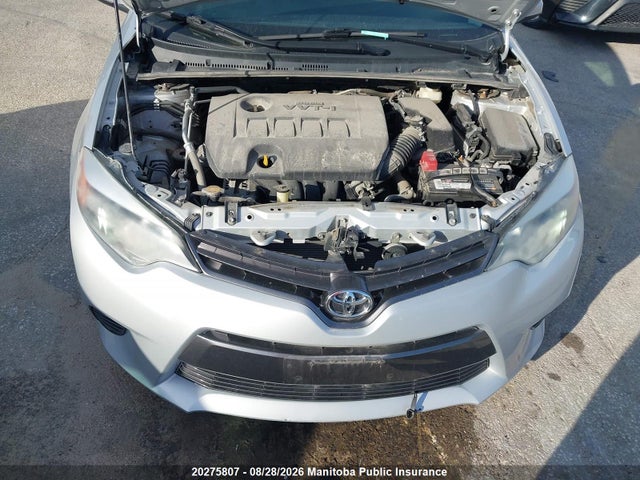 2T1BURHE8FC430018 Toyota COROLLA LE