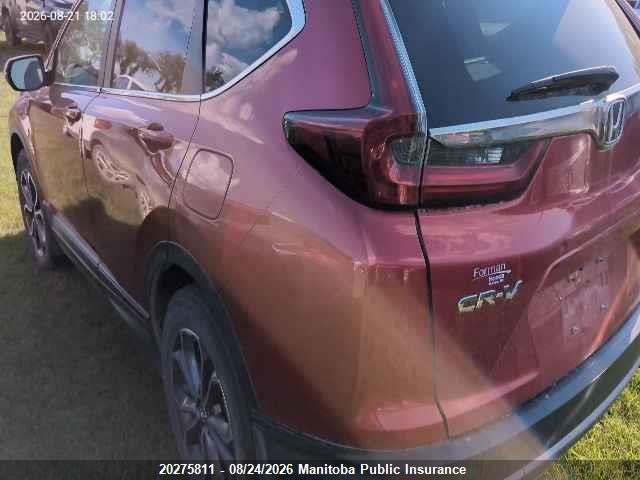 2HKRW2H82MH232863 Honda Cr-v Ex-l