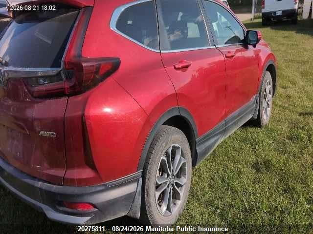 2HKRW2H82MH232863 Honda Cr-v Ex-l