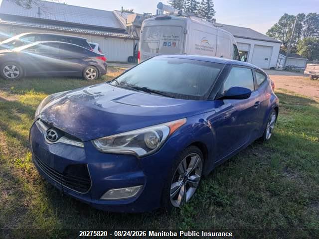 Продаж на аукціоні авто 2013 Hyundai Veloster, vin: KMHTC6AD5DU158966, номер лоту: 20275820