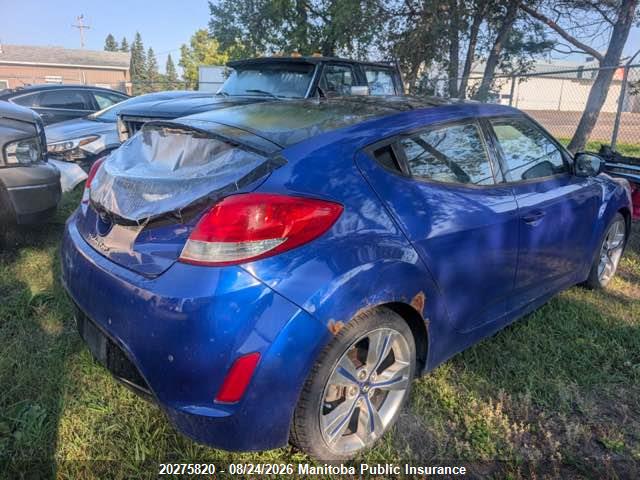 Продаж на аукціоні авто 2013 Hyundai Veloster, vin: KMHTC6AD5DU158966, номер лоту: 20275820