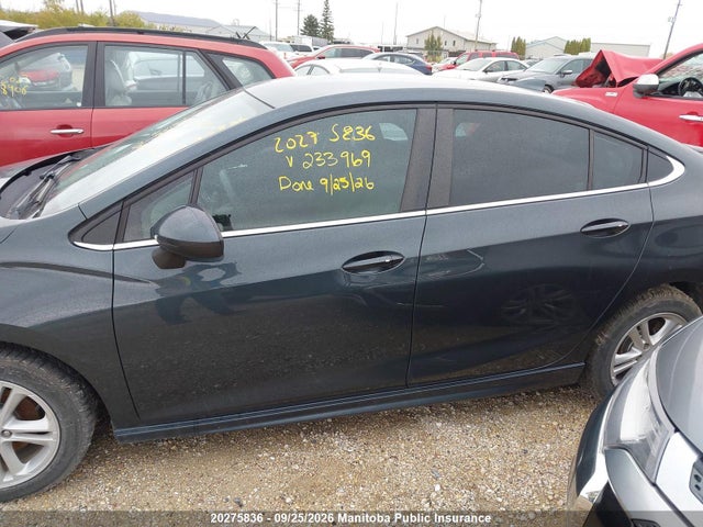 Aukcja sprzedaży 2018 Chevrolet Cruze Lt Turbo, vin: 1G1BE5SM6J7233969, numer aukcji: 20275836