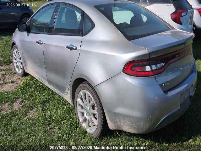 Aukcja sprzedaży 2015 Dodge Dart Limited, vin: 1C3CDFCB4FD111237, numer aukcji: 20275838