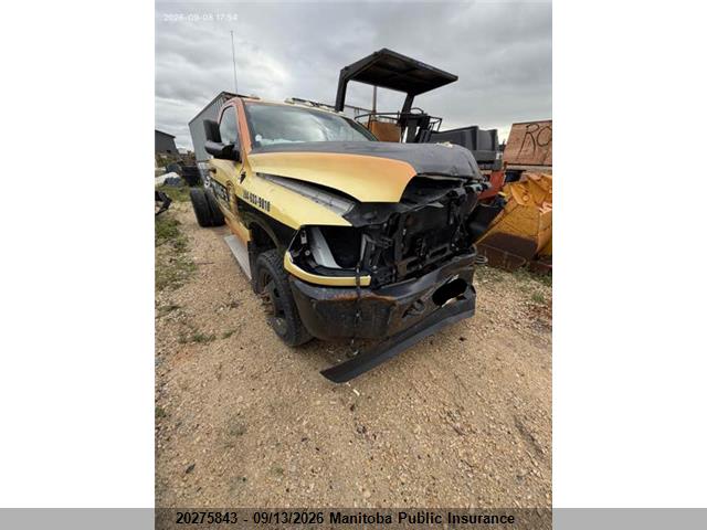 Продажа на аукционе авто 2015 Dodge Ram 3500 St, vin: 3C7WRTBJ2FG570466, номер лота: 20275843