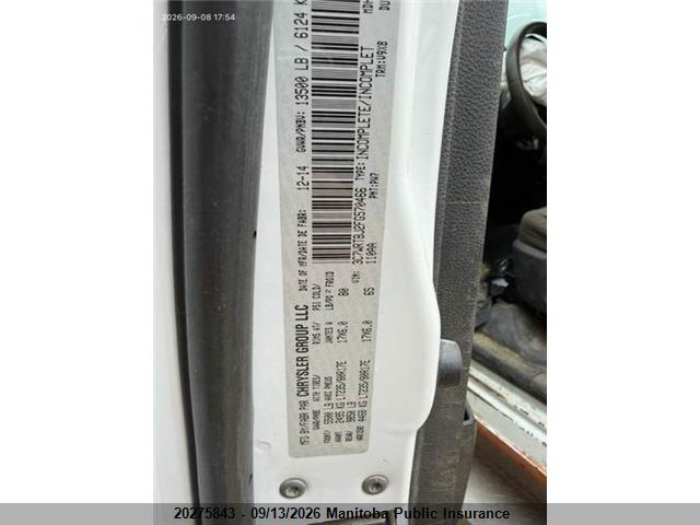 Продаж на аукціоні авто 2015 Dodge Ram 3500 St, vin: 3C7WRTBJ2FG570466, номер лоту: 20275843