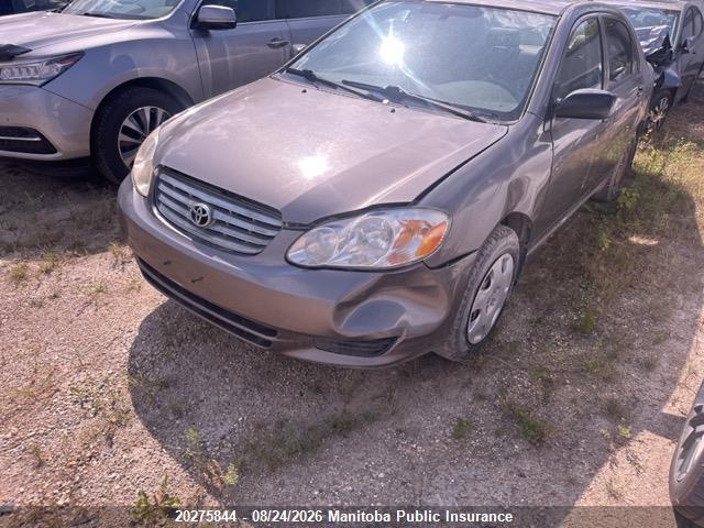 2004 Toyota Corolla Ce მანქანა იყიდება აუქციონზე, vin: 2T1BR32E74C836960, აუქციონის ნომერი: 20275844