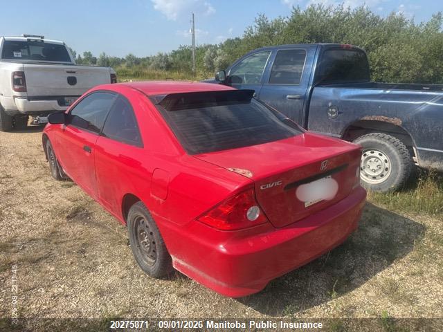 Продаж на аукціоні авто 2005 Honda Civic Dx, vin: 1HGEM22215L808319, номер лоту: 20275871