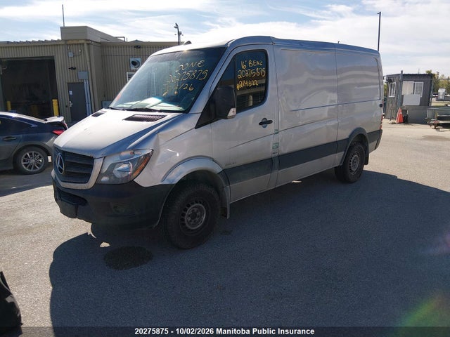 Mercedes Benz Sprinter 2500 Wb 144 Cargo Van 2016 WD3BE7DD0GP214322 Image 2