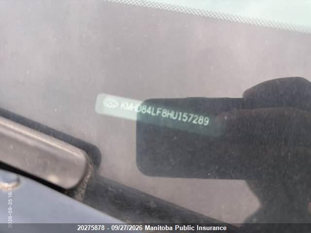 Aukcja sprzedaży 2017 Hyundai Elantra Limited, vin: KMHD84LF8HU157289, numer aukcji: 20275878