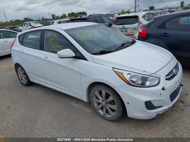 20275895 :رقم المزاد ، KMHCT5AE7GU287699 vin ، 2016 Hyundai Accent Gl مزاد بيع