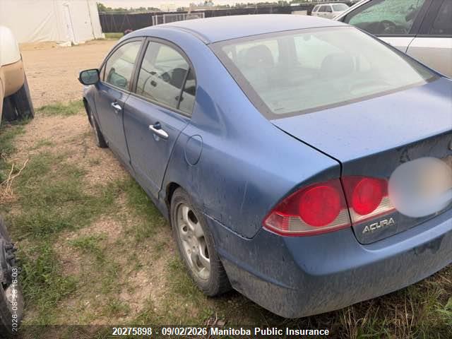 Продажа на аукционе авто 2006 Acura Csx Premium, vin: 2HHFD56706H202676, номер лота: 20275898