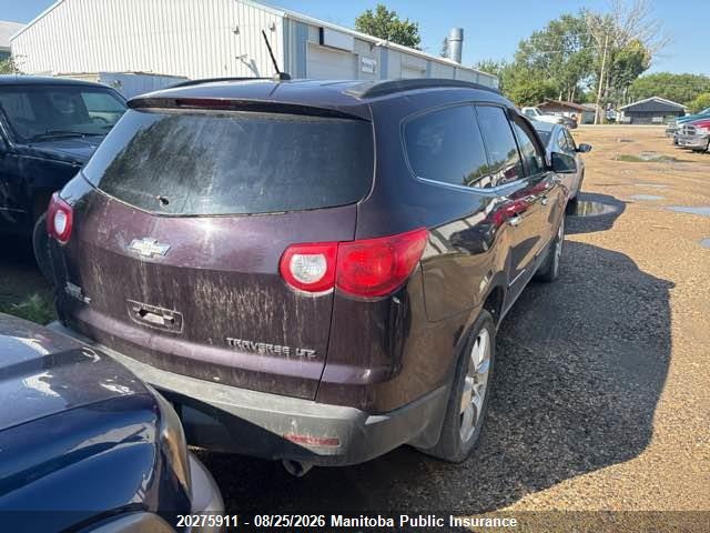20275911 :رقم المزاد ، 1GNEV33DX9S126589 vin ، 2009 Chevrolet Traverse Ltz مزاد بيع