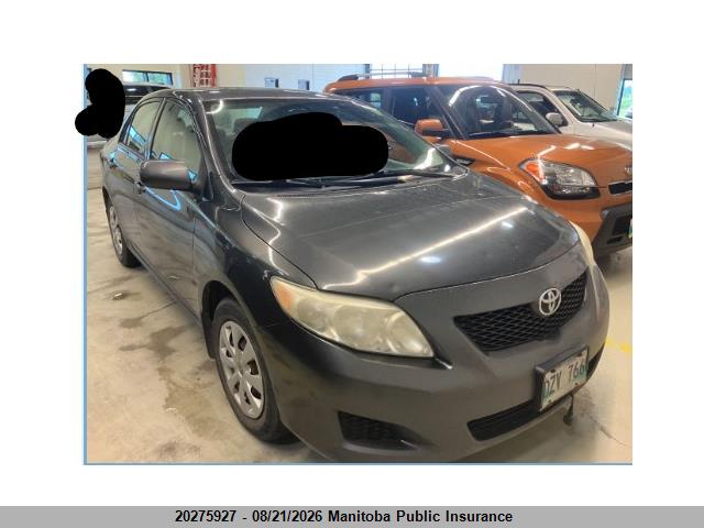 2009 Toyota Corolla Ce მანქანა იყიდება აუქციონზე, vin: 2T1BU40E69C149550, აუქციონის ნომერი: 20275927