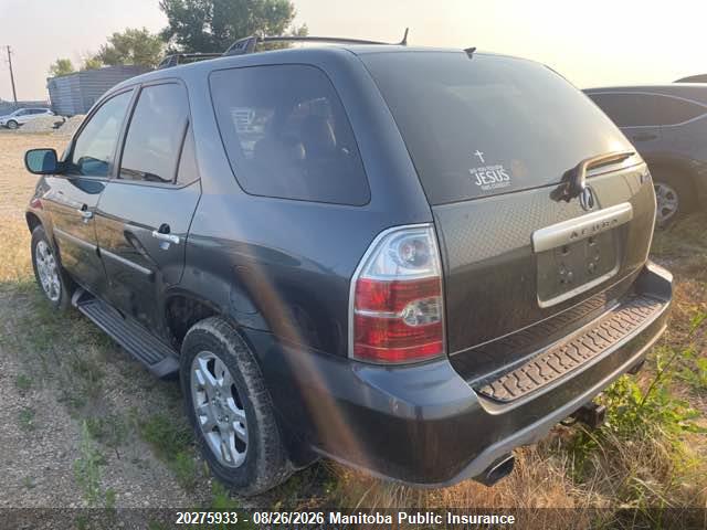 2006 Acura Mdx Touring მანქანა იყიდება აუქციონზე, vin: 2HNYD18826H550676, აუქციონის ნომერი: 20275933