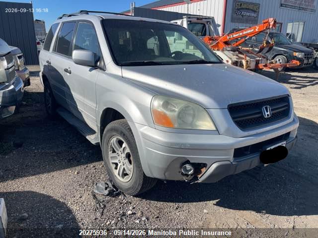 Auction sale of the 2004 Honda Pilot Ex-l, vin: 2HKYF18554H003900, lot number: 20275936