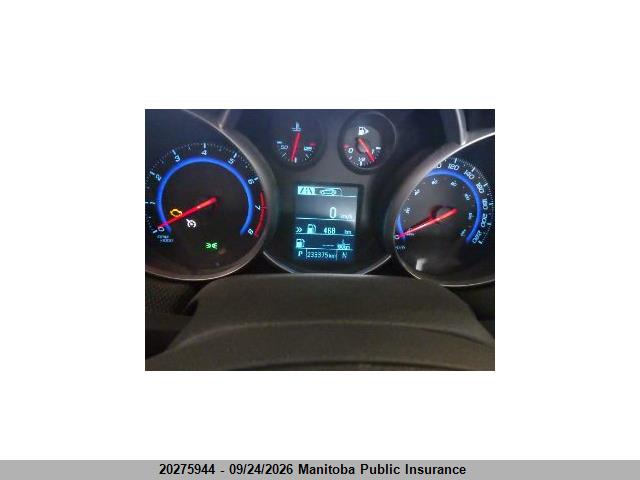2015 Chevrolet Cruze Lt Turbo მანქანა იყიდება აუქციონზე, vin: 1G1PC5SB2F7245831, აუქციონის ნომერი: 20275944