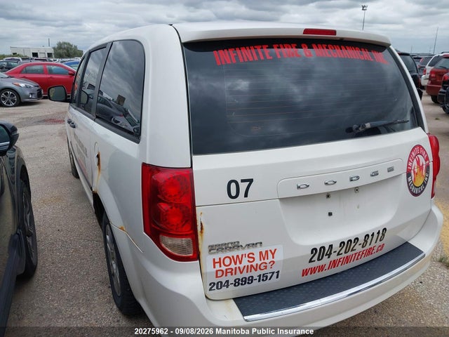 20275962 :رقم المزاد ، 2C4RDGBG1DR501781 vin ، 2013 Dodge Grand Caravan Se مزاد بيع