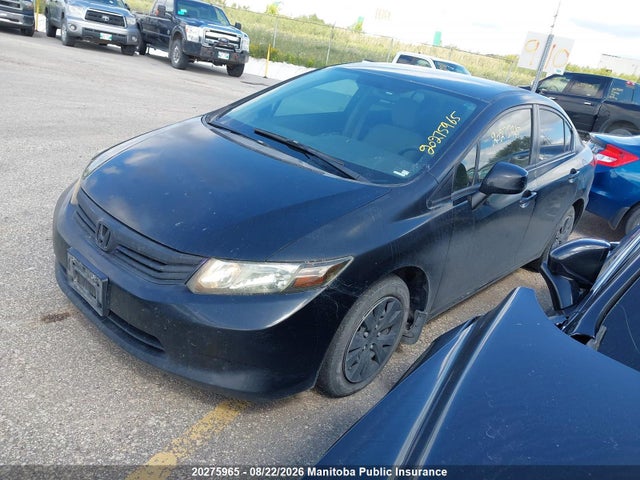 Продажа на аукционе авто 2012 Honda Civic Lx, vin: 2HGFB2F48CH049071, номер лота: 20275965