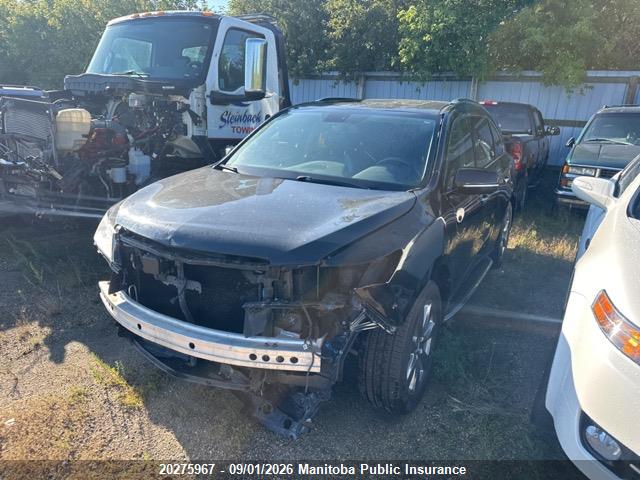 20275967 :رقم المزاد ، 5FRYD4H8XEB501879 vin ، 2014 Acura Mdx Elite مزاد بيع