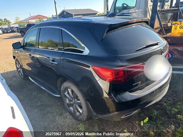 20275967 :رقم المزاد ، 5FRYD4H8XEB501879 vin ، 2014 Acura Mdx Elite مزاد بيع