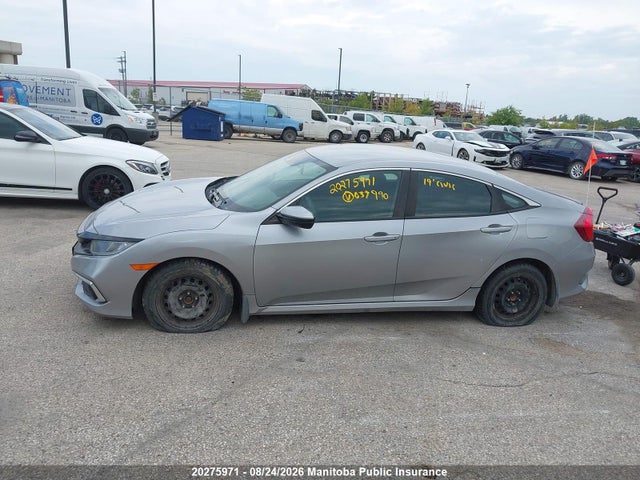 Honda Civic Lx 2019 2HGFC2F54KH037990 Image 14