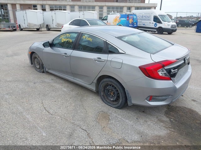Honda Civic Lx 2019 2HGFC2F54KH037990 Image 3