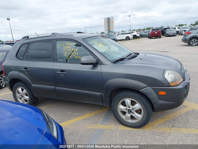 20275977 :رقم المزاد ، KM8JM72D49U153094 vin ، 2009 Hyundai Tucson Limited V6 مزاد بيع