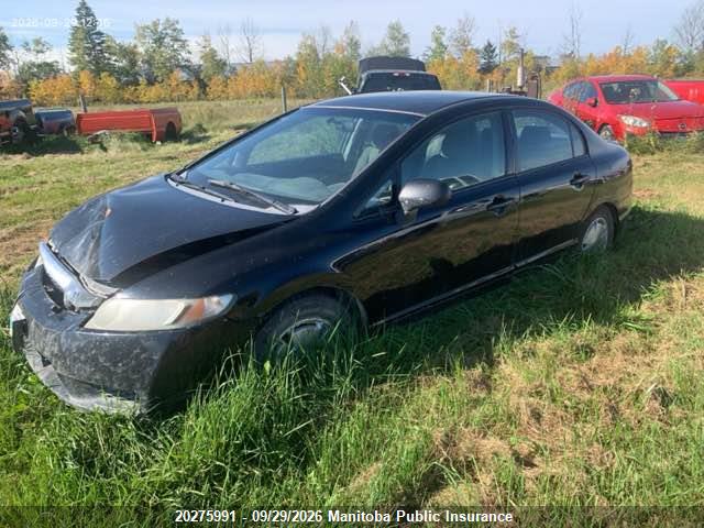 20275991 :رقم المزاد ، 2HGFA16499H035007 vin ، 2009 Honda Civic Dx-g مزاد بيع