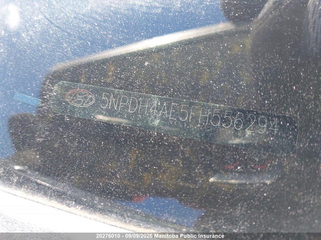 5NPDH4AE5FH556294 Hyundai ELANTRA GL
