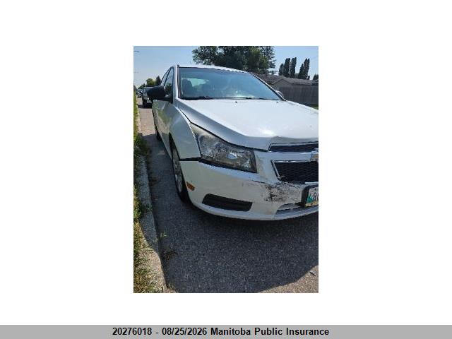 20276018 :رقم المزاد ، 1G1PA5SH9B7231574 vin ، 2011 Chevrolet Cruze Ls مزاد بيع