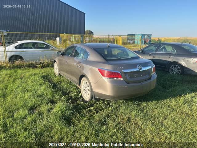 2010 Buick Lacrosse Cx V6 მანქანა იყიდება აუქციონზე, vin: 1G4GJ5EG0AF116887, აუქციონის ნომერი: 20276027