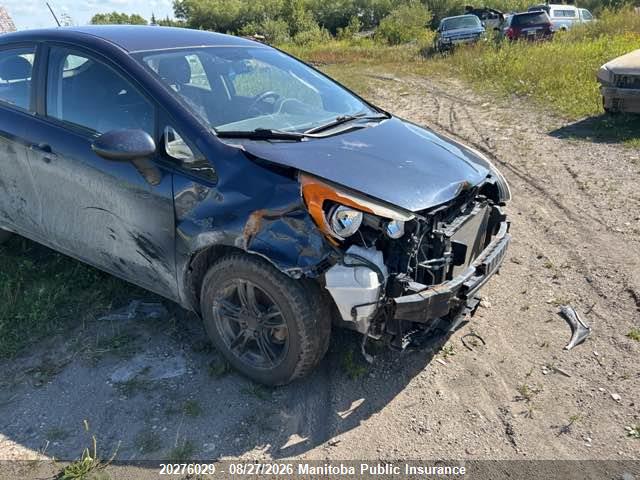 2012 Kia Rio5 Ex მანქანა იყიდება აუქციონზე, vin: KNADM5A36C6743353, აუქციონის ნომერი: 20276029