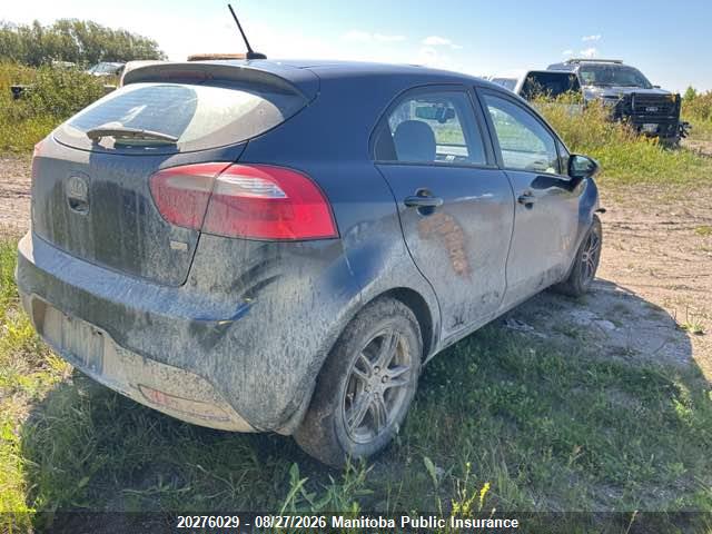 20276029 :رقم المزاد ، KNADM5A36C6743353 vin ، 2012 Kia Rio5 Ex مزاد بيع