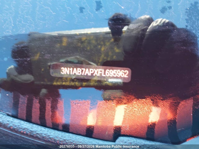 3N1AB7APXFL695962 Nissan Sentra 1.8 S