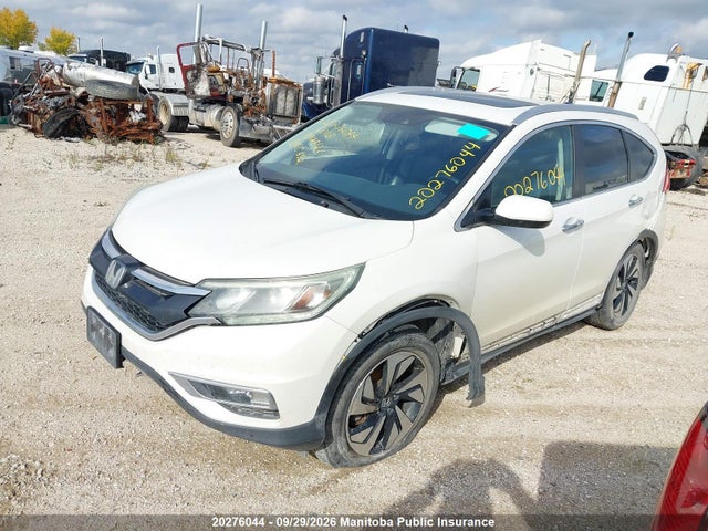 Honda Cr-v Touring 2016 5J6RM4H98GL800652 Image 2