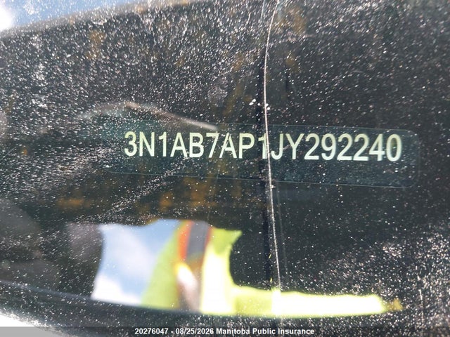 3N1AB7AP1JY292240 Nissan Sentra 1.8 S