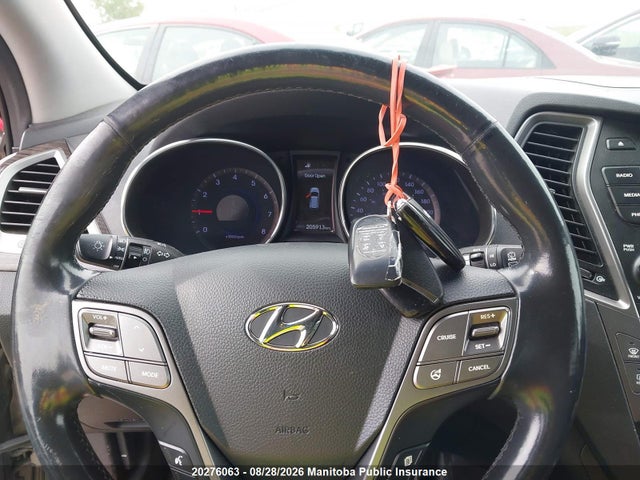 2013 Hyundai Santa Fe 2.0t Se მანქანა იყიდება აუქციონზე, vin: 5XYZUDLA1DG028641, აუქციონის ნომერი: 20276063